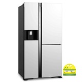 Hitachi R-MX700PMS0-MGW Side-by-Side Refrigerator (569L)
